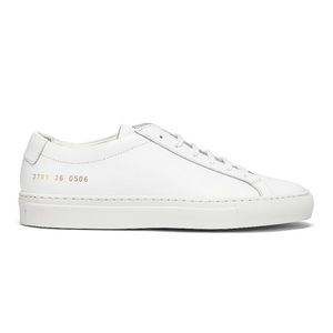 Common Projects Women’s Original Achilles Low Sneaker, white,size 38/ size 7.5